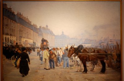 The Quays of Bordeaux by Alfred Smith
